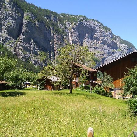 Ferien Cottage Flueehblueemli Stechelberg Zewnętrze zdjęcie